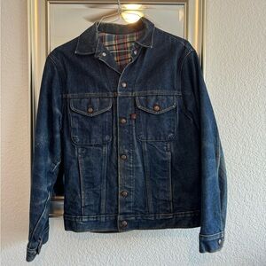 Dark blue denim jacket
